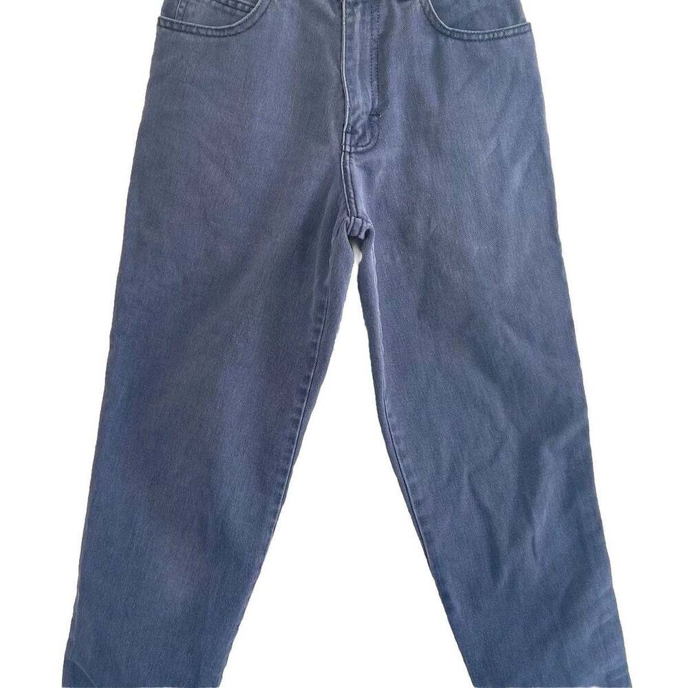 Sasson Women’s 1980's High Waisted Blue-Gray Denim Jeans Vintage size 3/4